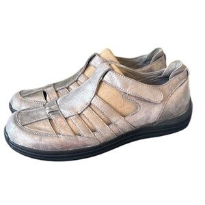 DREW Ginger Dusty‎ Pewter Casual Comfort Shoes Size 9.5